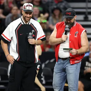 Jason Kelce Roasts Travis Ego in ESPYs Skit About Sports Siblings