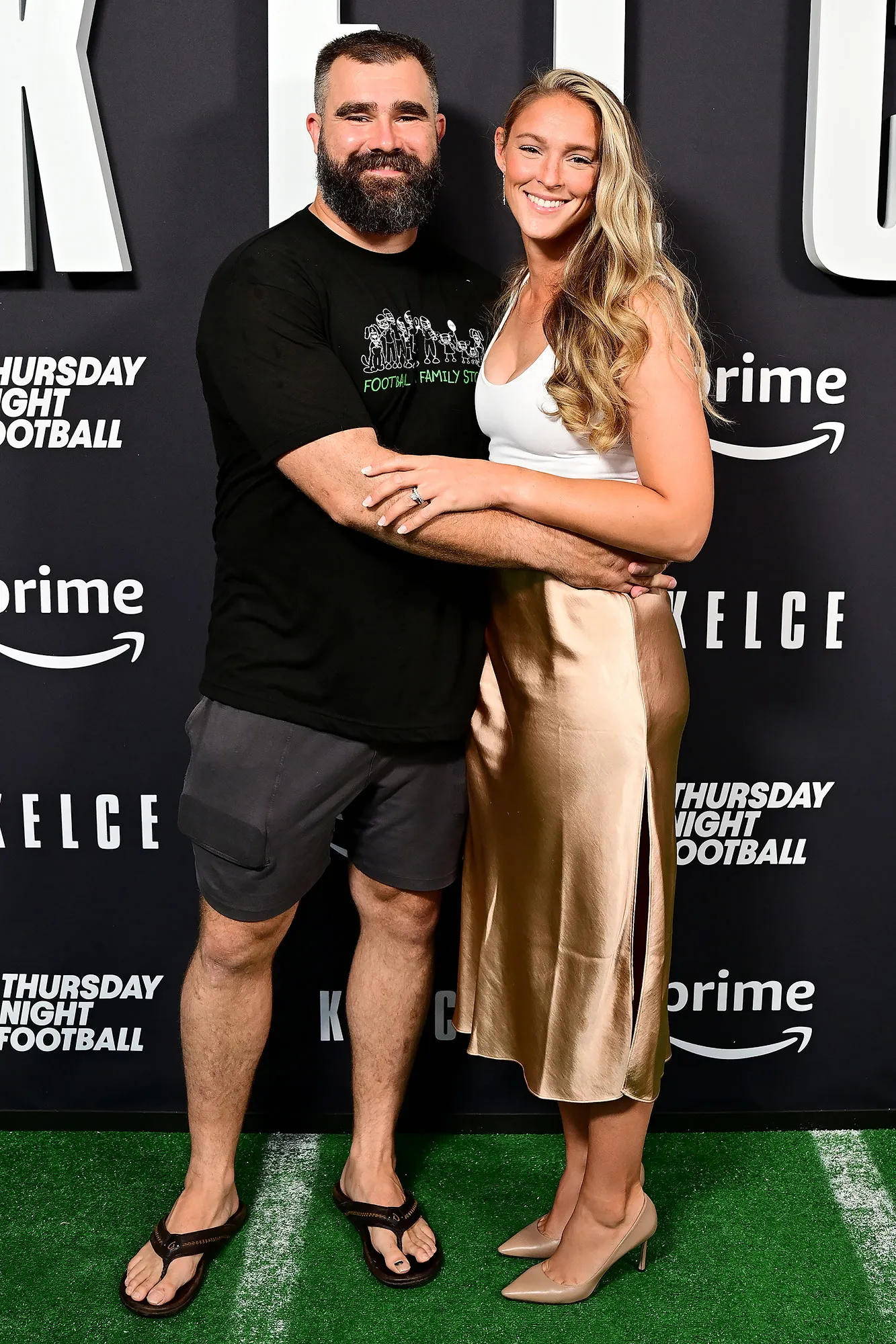 Jason and Kylie Kelce Raised Nearly 1 Million for Charity