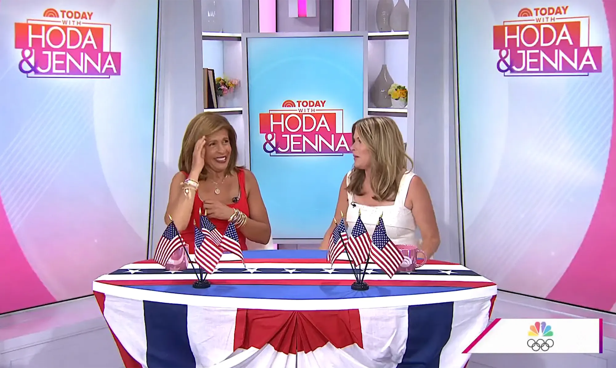 Jenna Bush Hager Tells Hoda Kotb to ‘Free Your Boobs’ Amid Dress Mishap on 'Today'