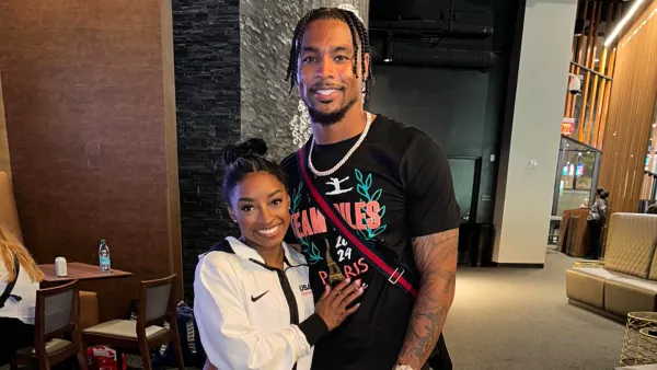 Jonathan Owens Reveals What He Tells Wife Simone Biles Before a Big Competition