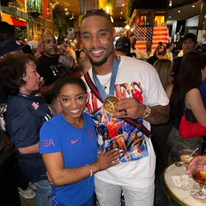 Jonathan Owens Shares Sweet Tribute Following Wife Simone Biles Olympic Win