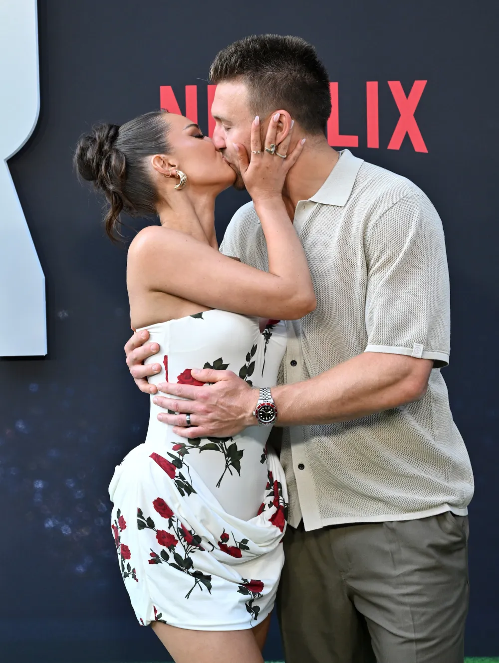 Kyle and Kristin Juszczyk are a Chic Couple at the Reciever Premiere