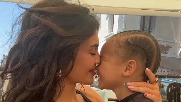 Kylie Jenner Shares Sweet Mother-Son Moment With Aire During Family Venice Getaway