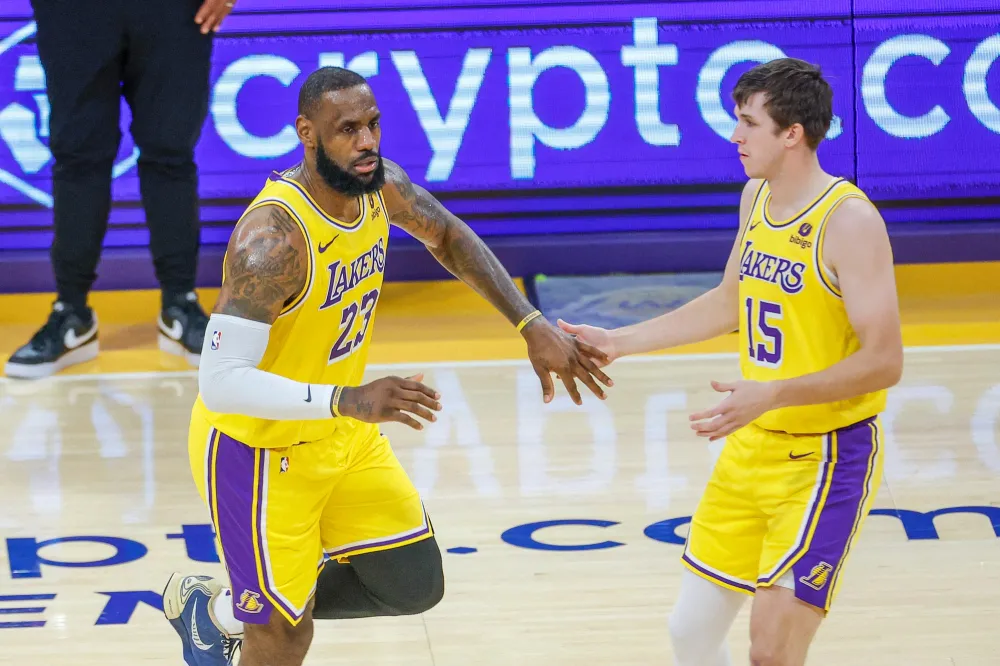 Lakers Austin Reaves Pushes Back at Bronny Critics People That Don t Have Anything Going On 792 797