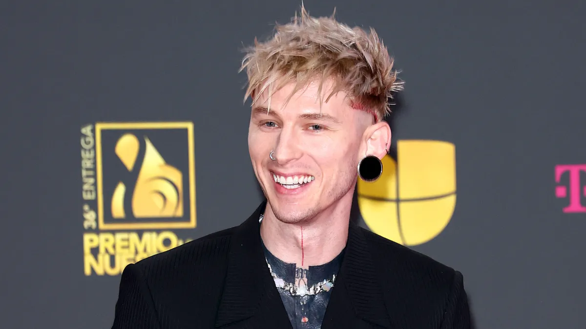 Machine Gun Kelly Shows Off New Fangs