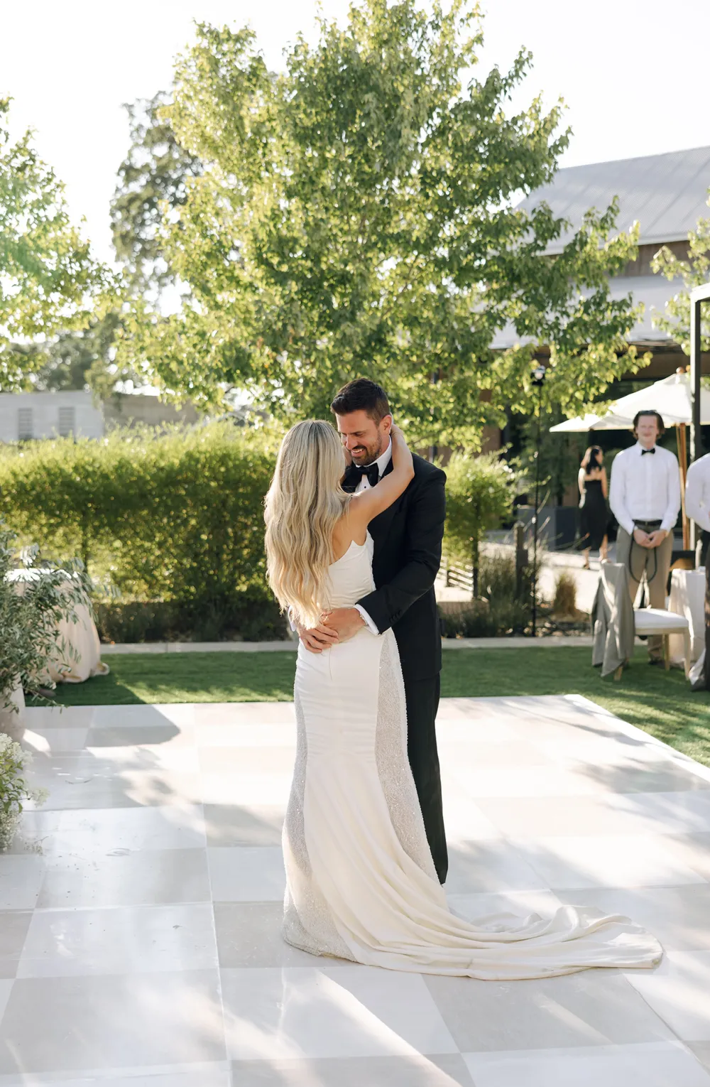 NHL Star Alex Killorn and Wife Tiffany Share Behind-the-Scenes Details From Their Lush Napa Wedding