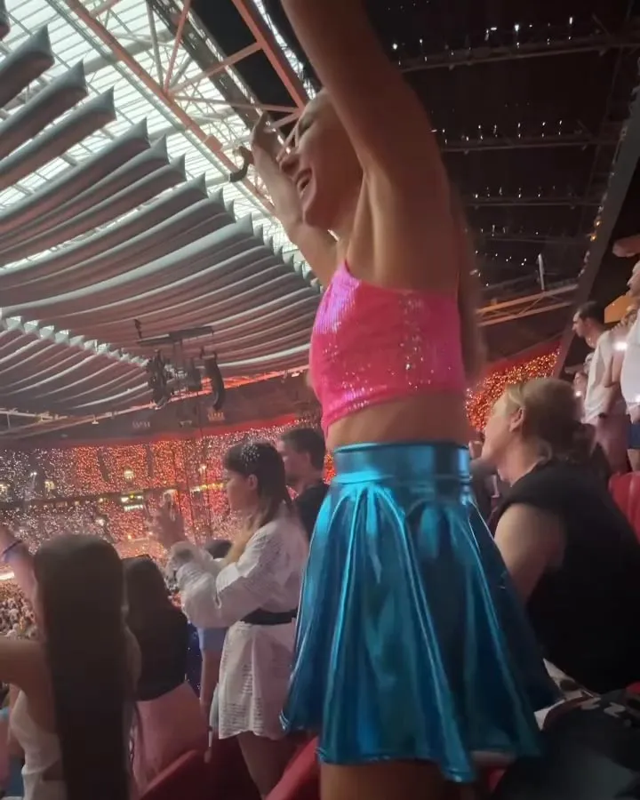 Nikki Glaser s Biggest Swiftie Moments Eras Tour Concerts Owning 25 Taylor Swift Shirts More On break from my own tour I went and followed Taylor s in Europe and brought my mom and dad with me 470