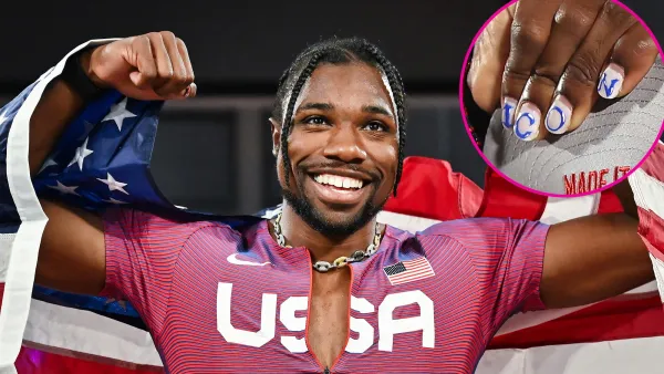 Olympian Noah Lyles Jokes About Criticism of His Painted Nails I Find It Entertaining