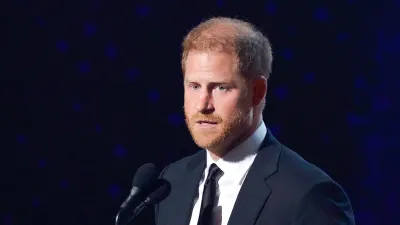 Prince Harry Duke of Sussex accepts the Pat Tillman Award onstage during the 2024 ESPY Awards 712