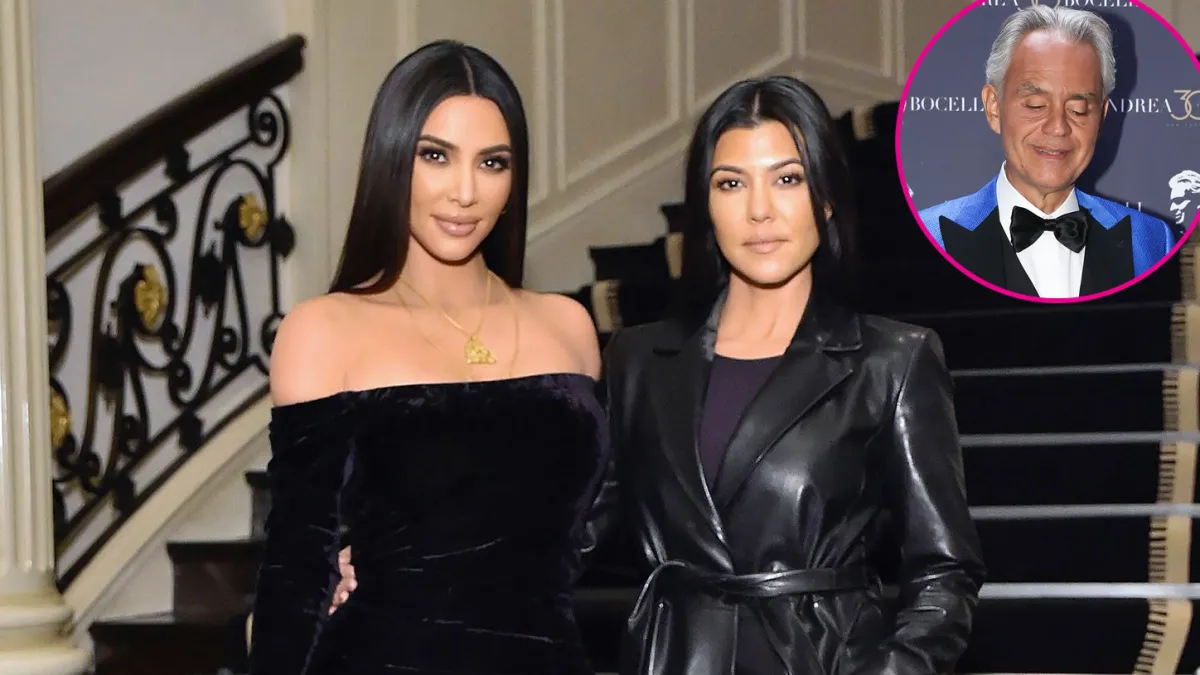 Promo Kim Kardashian Jokes About Kourtney Kardashian Feud With Andrea Bocelli
