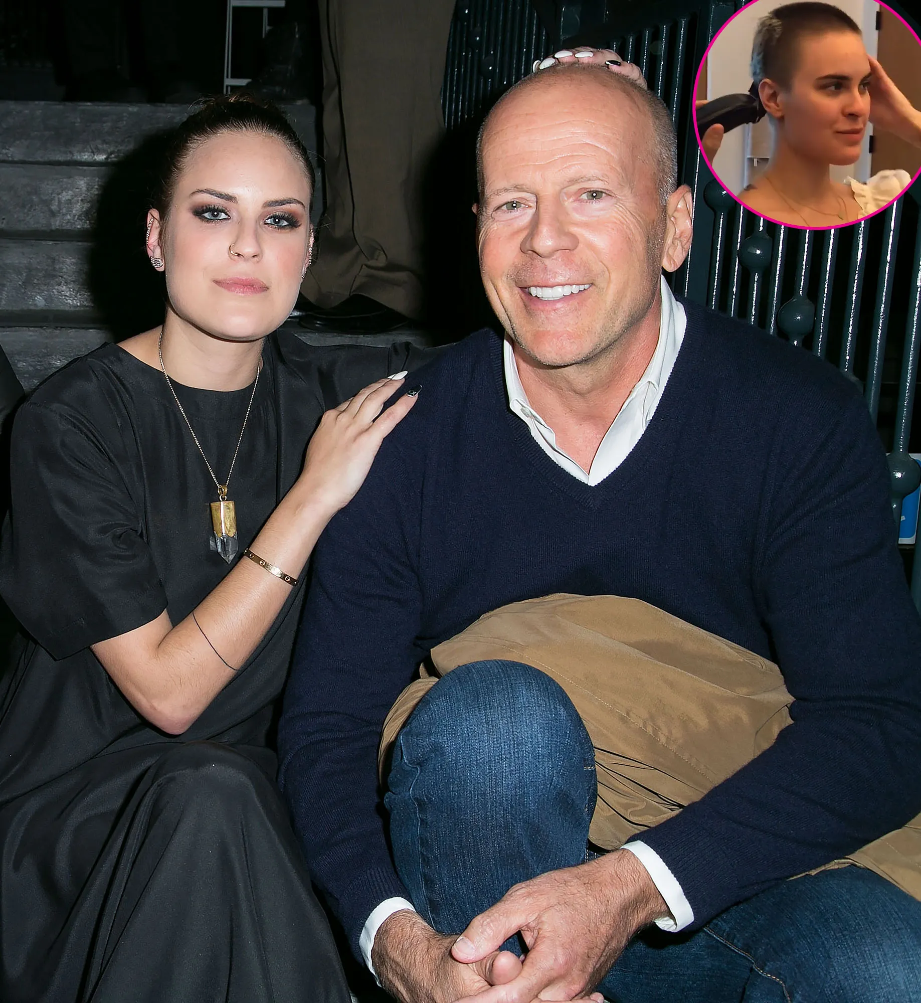 Promo Tallulah Willis Shares Throwback Video of Bruce Willis