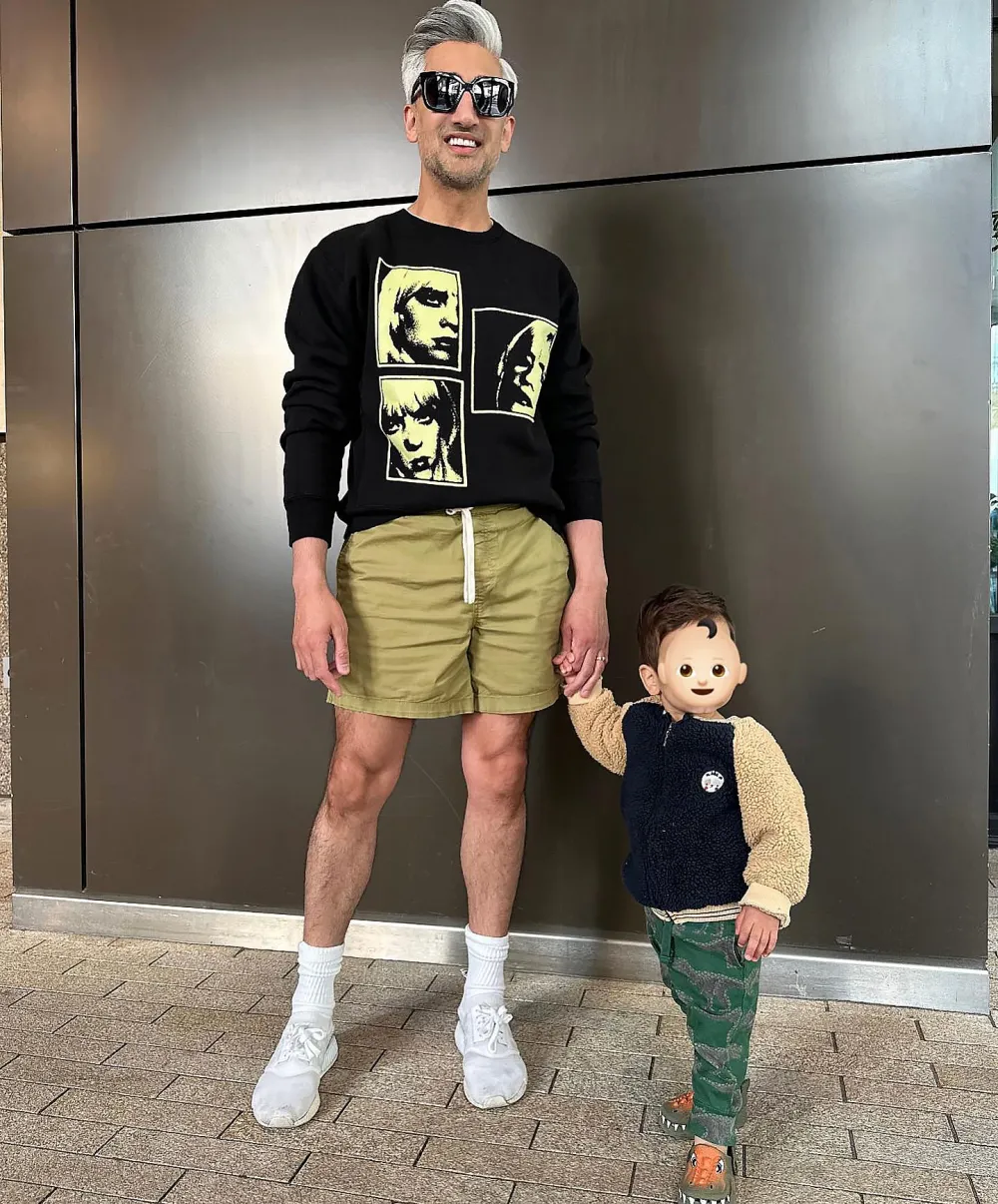 Queer Eye Tan France Cannot Answer 3-Year-Old Son Ismail Truck Questions 02