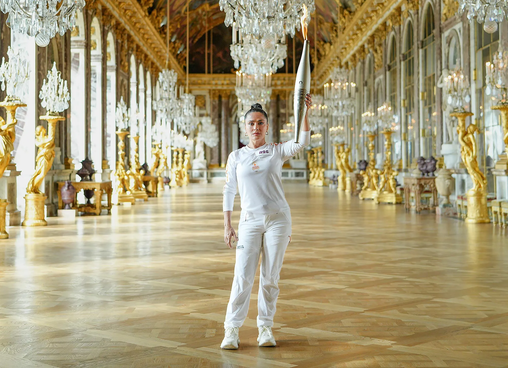 Salma Hayek and More Stars Who Love the Olympics