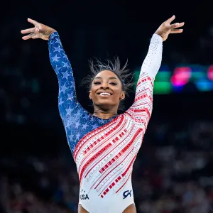 Simone Biles Wins Individual All Around Final at the Paris Olympics