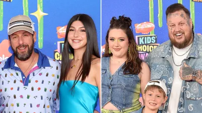 Adam Sandler, Jelly Roll and More Stars Bring Family to Kids Choice Awards 2024 Red Carpet
