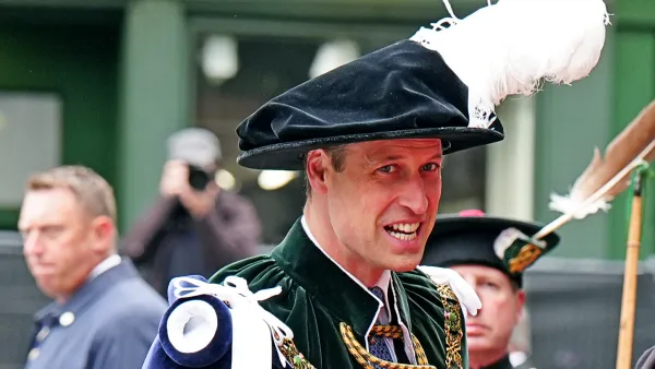 The Historical Meaning Behind Prince William Massive Ostrich Feather Hat and Ornate Velvet Robe