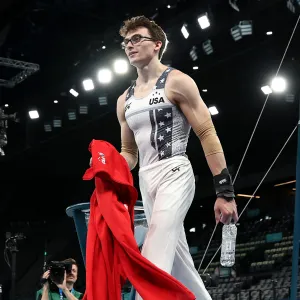 The Internet Is Obsessed With Team USA Men's Gymnastics Star Stephen Nedoroscik
