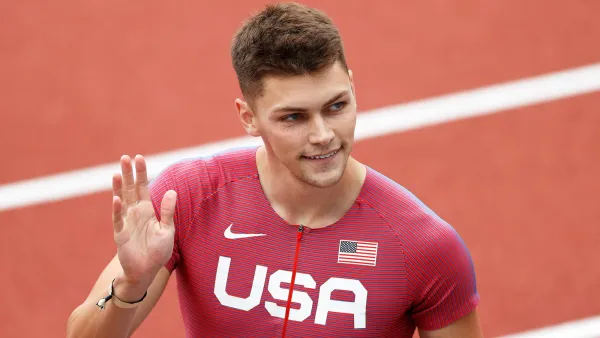 Track Star Trey Cunningham Comes Out Apparently Its a Special Thing That I Like to Kiss Guys