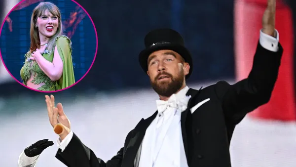 Travis Kelce Wants the Crowd to Go Wild for Taylor Swift at Eras Tour Amsterdam Night 2 359