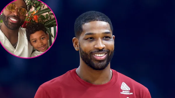 Tristan Thompson Shares Rare Photos with Son Prince