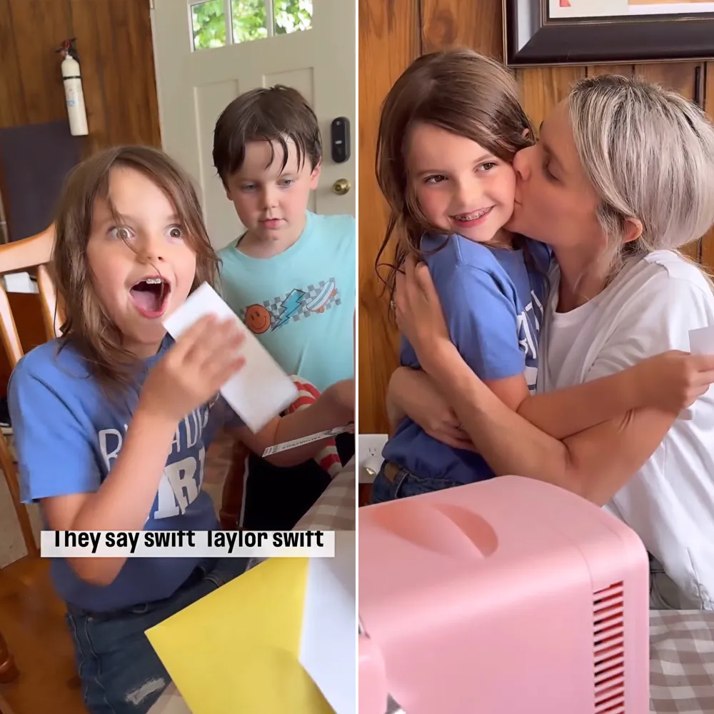 Ali Fedotowsky&rsquo;s Daughter Has the Sweetest Reaction to Getting Taylor Swift Tickets on 8th Birthday