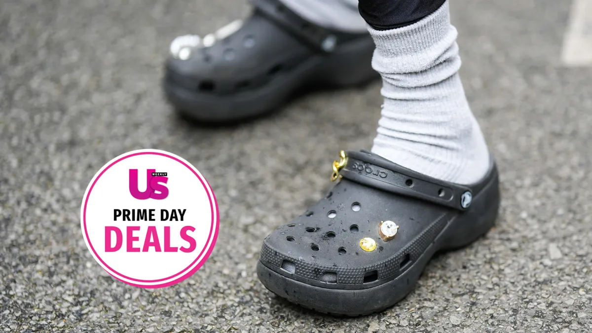 Emy Venturini in Crocs.