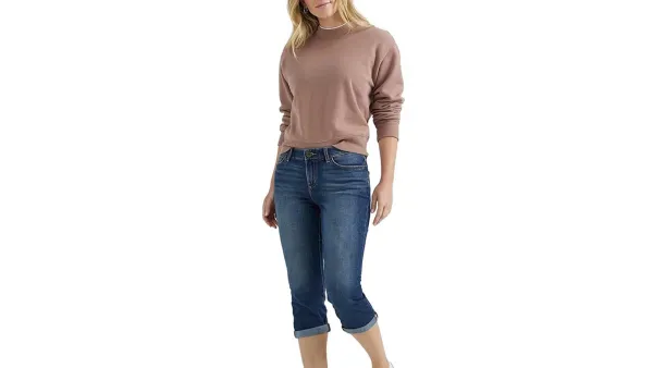 Lee Flex Motion Capri Jeans