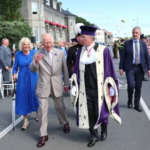 Queen Camilla Spotted With Bandaged Right Ankle After Reported Sprain