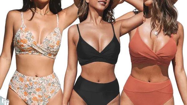 Cupshe Two-Piece High Waisted Bikini Set