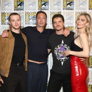 Marvel’s ‘Fantastic Four’ Cast Hug Before Making Comic-Con Debut