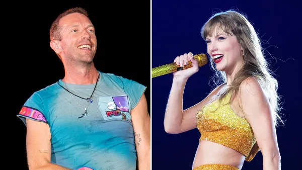 Chris Martin Jokingly Thanks Taylor Swift for Leaving Germany