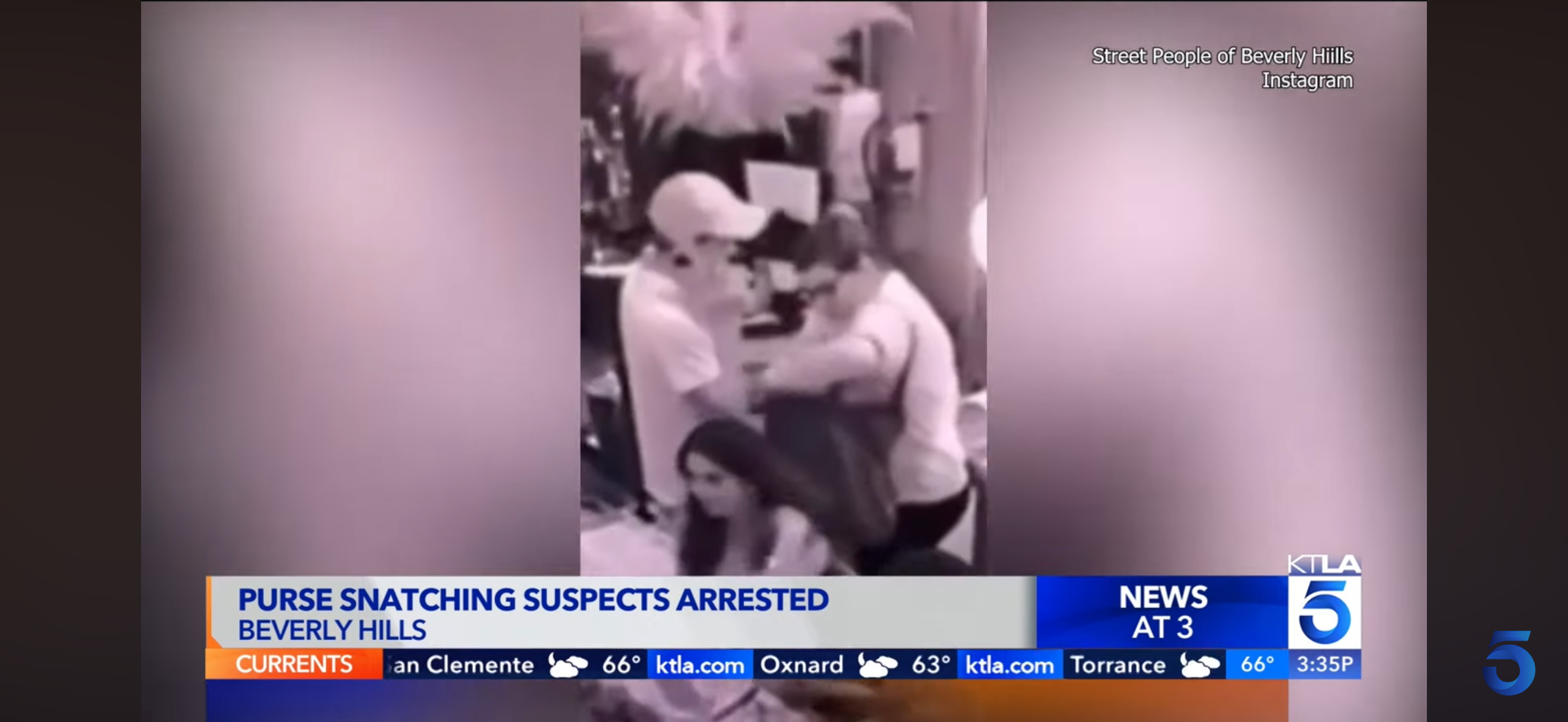 handbag safety in the city