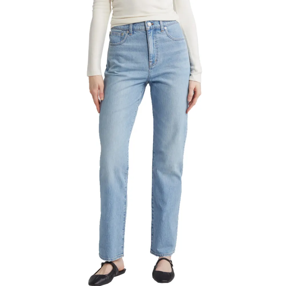 Madewell The '90s High Waist Straight Leg Jeans Nordstrom
