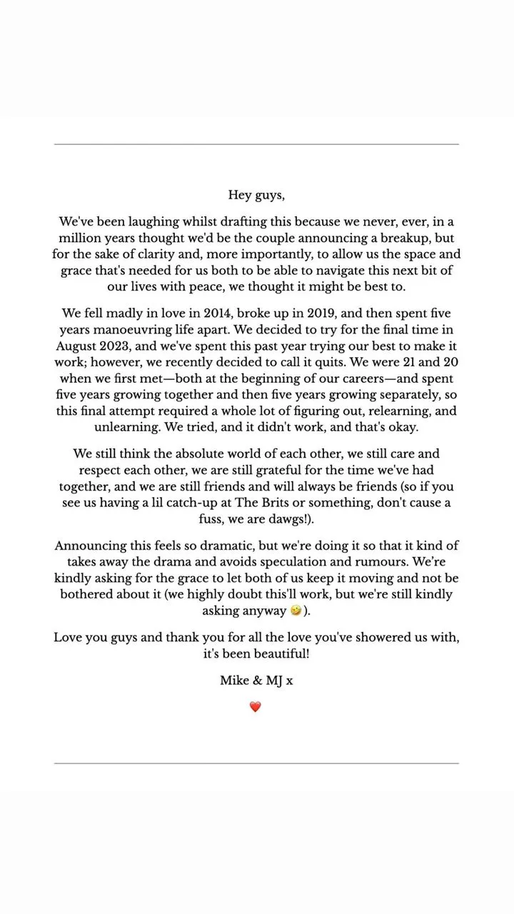  &lsquo;Love Island U.K.&rsquo; Host Maya Jama Announces Split From Rapper Stormzy 