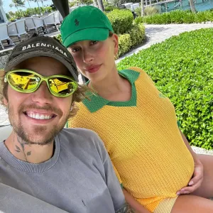 Pregnant Hailey Bieber Is Bumping Along in New Photos With Husband Justin