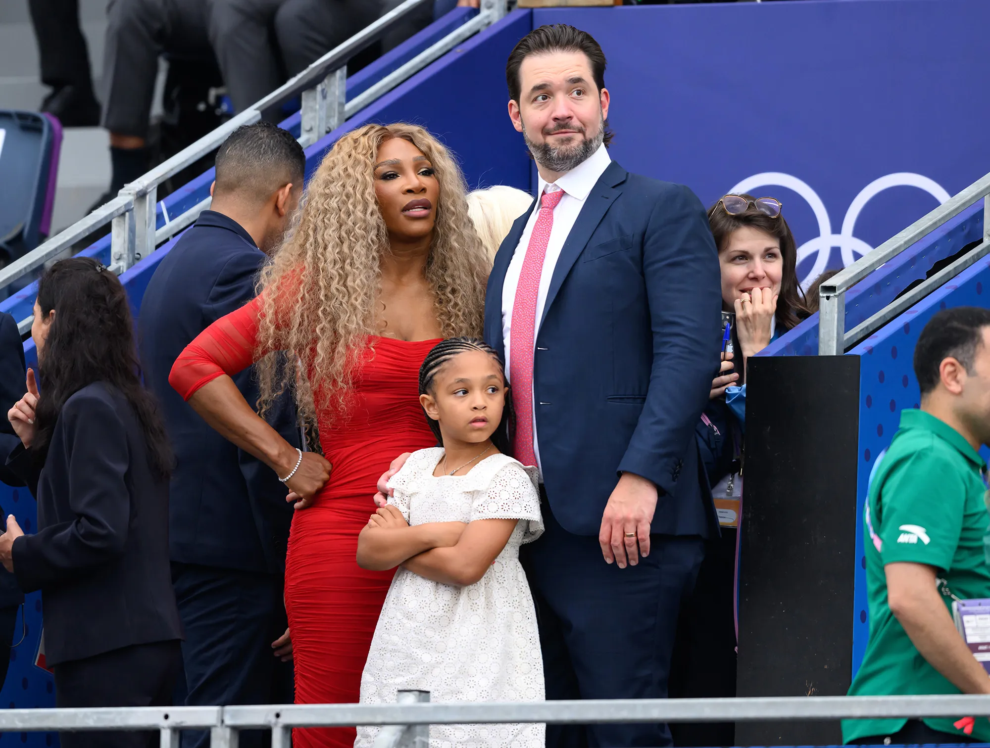 Alexis Ohanian Accepts He's 'Umbrella Holder' to Wife Serena Williams at Olympics Opening Ceremony