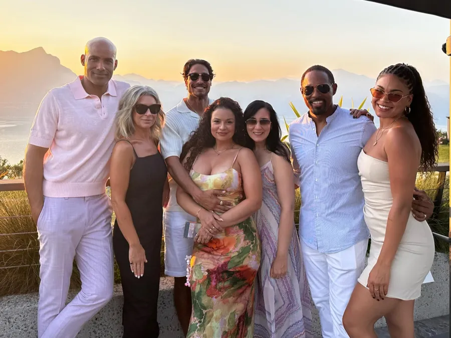 Jason George and Wife Vandana Khanna Celebrate 25th Anniversary in Italy