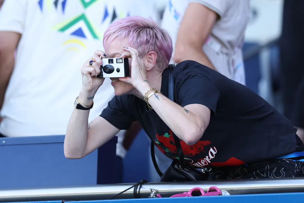 Megan Rapinoe Goes Into Full Soccer Mom Mode at USWNT Olympics Final