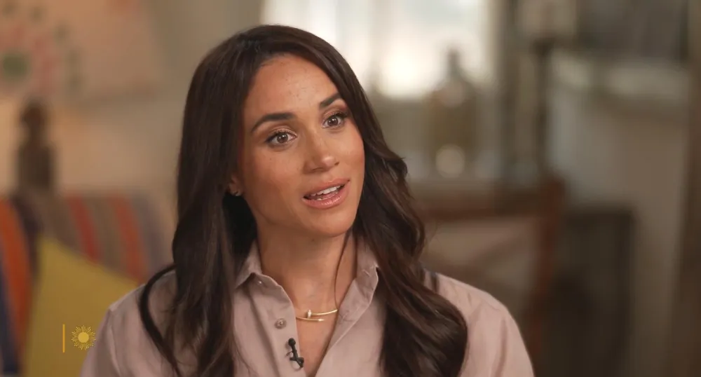 Meghan Markle CBS Interview Outfit