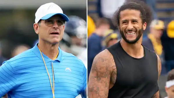 Jim Harbaugh Gives Update on Offering Colin Kaepernick Coaching Job With Los Angeles Chargers