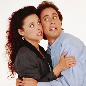 Seinfelds Elaine and Jerry Meant to Have Will They Wont They Romance Julia Louis-Dreyfus Says