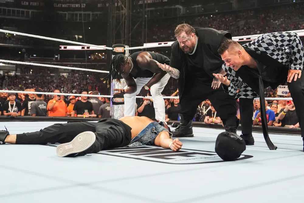 Jelly Roll Makes WWE Debut in the Summerslam Ring