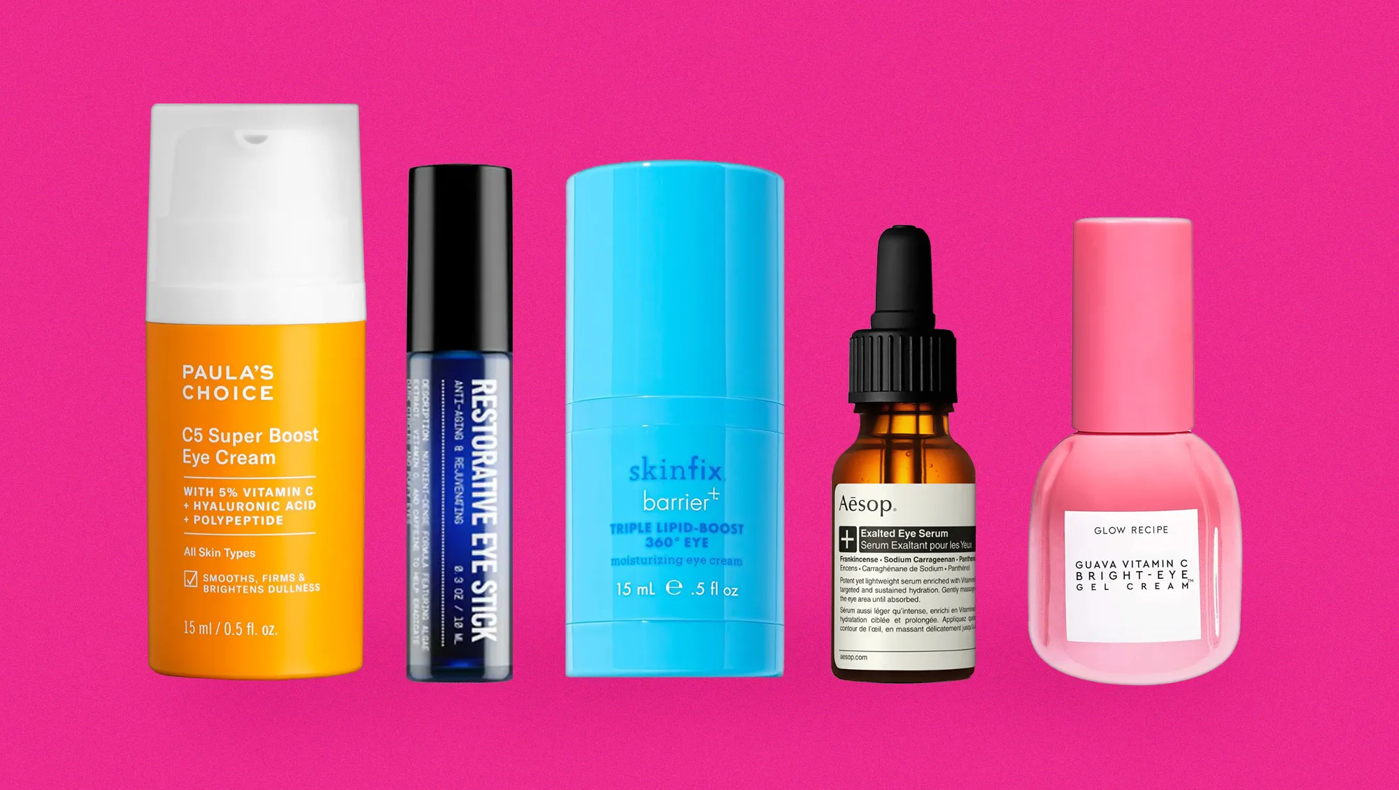 My favorite eye creams