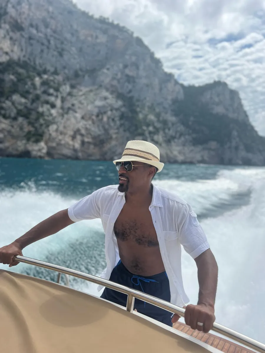 Jason George and Wife Vandana Khanna Celebrate 25th Anniversary in Italy