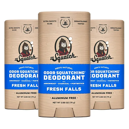 Dr. Squatch Men&rsquo;s Natural Deodorant