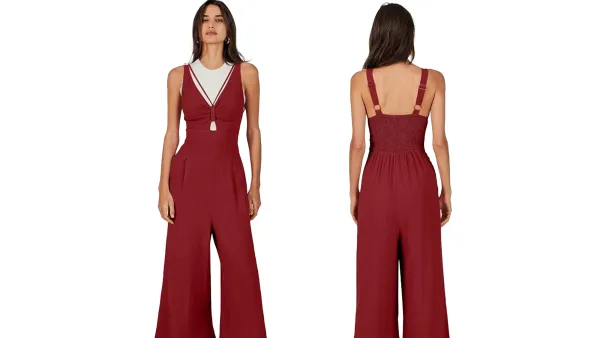 Anrabess wide-leg romper
