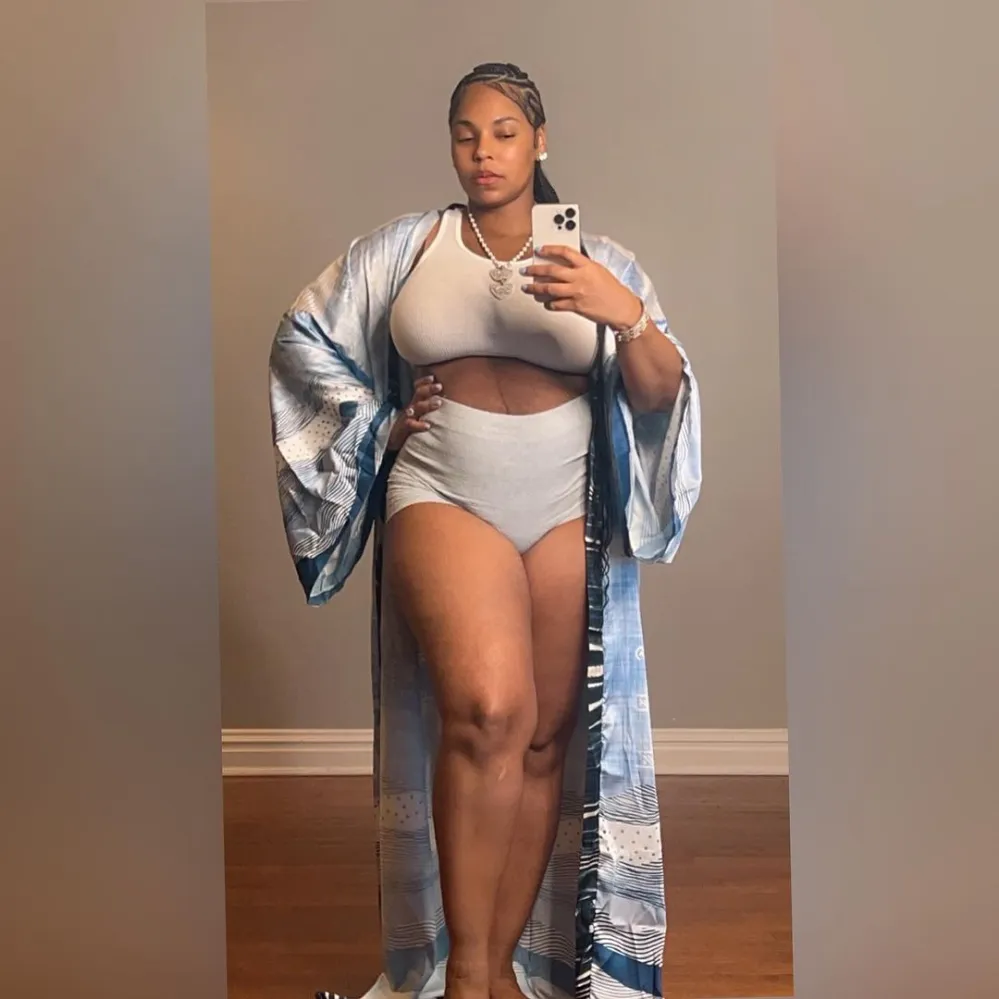 Ashanti Proud of Her Postpartum Body