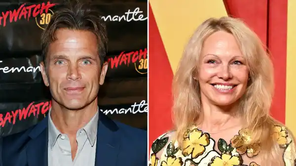 Baywatchs David Chockachi Says Its a Bummer He and Pamela Anderson Have Drifted Apart