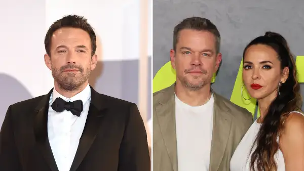 Ben Affleck Steps Out for Dinner With Matt Damon and Wife Luciana