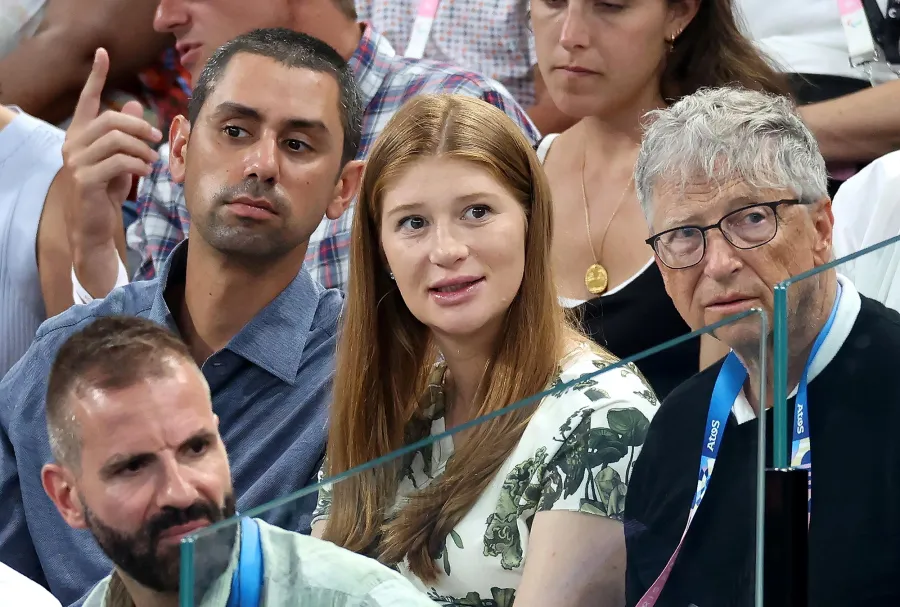 Bill Gates Womens Olympic Gymnastics Competitions Were Star-Studded
